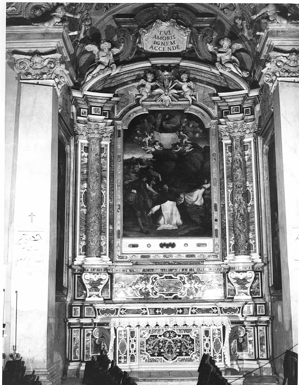 altare, complesso decorativo di Baroncini Vincenzo (sec. XVIII)