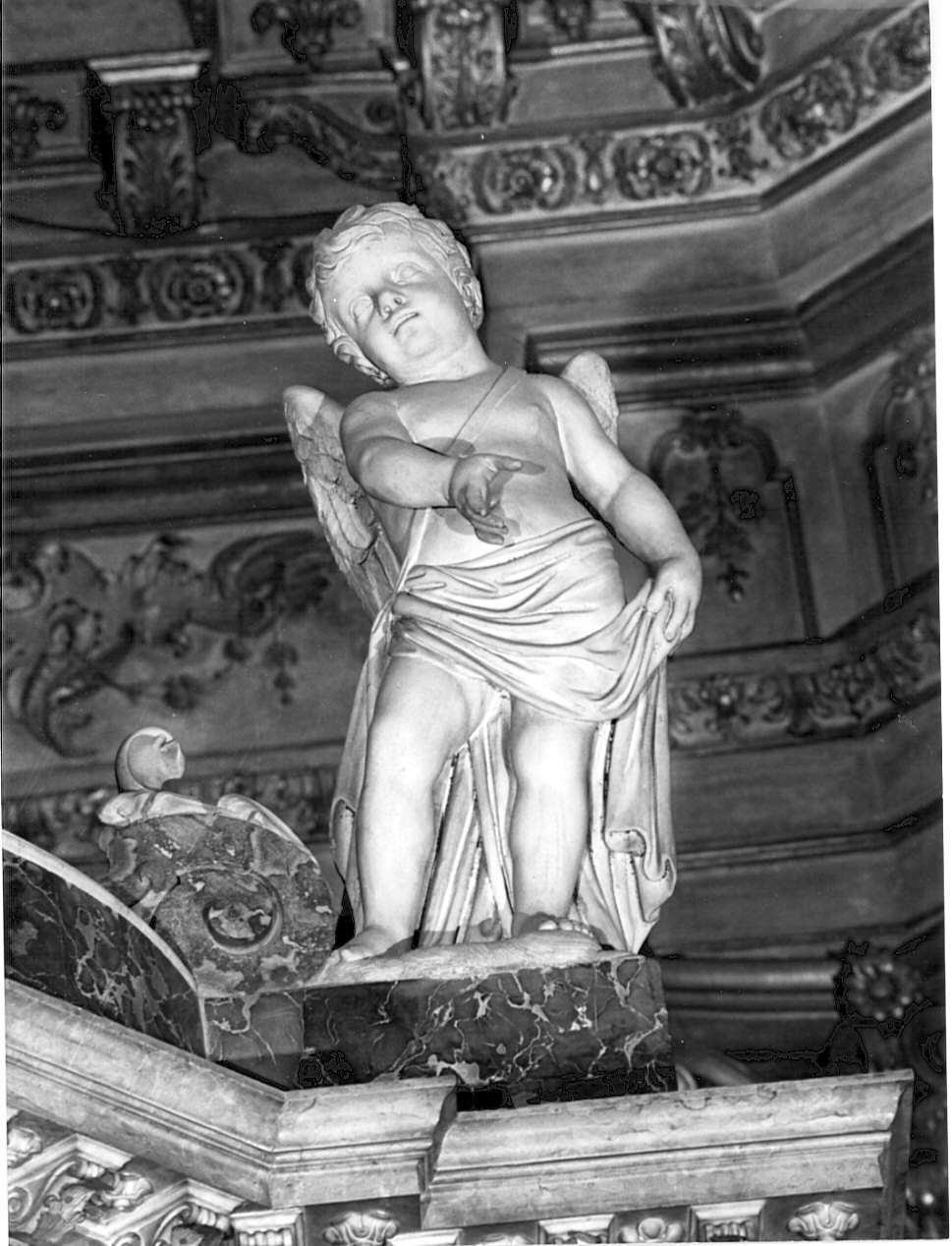 angioletto (scultura, elemento d'insieme) di Giudici Antonio (ultimo quarto sec. XVIII)