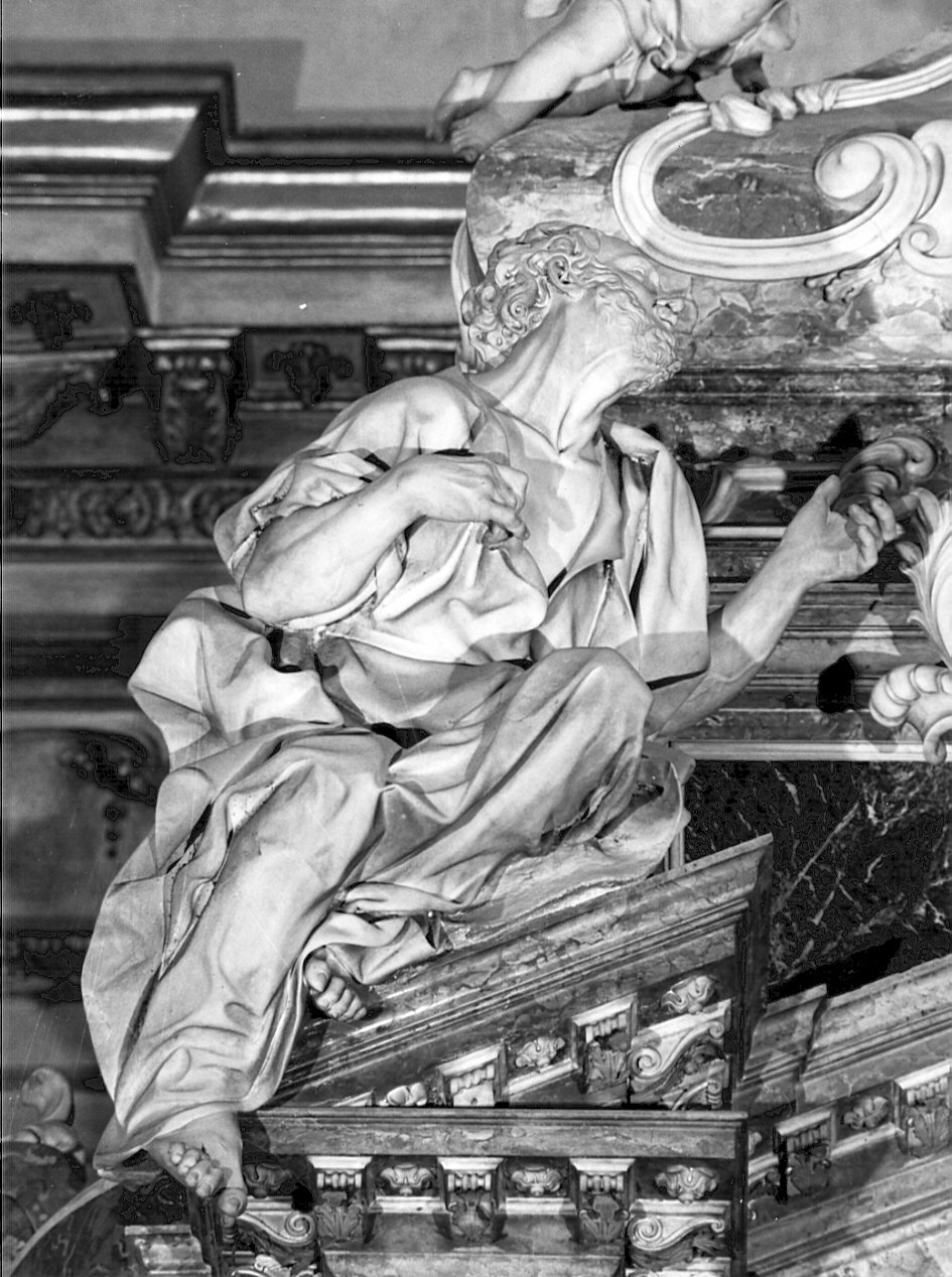 figura allegorica (scultura, elemento d'insieme) di Fantoni Andrea (inizio sec. XVIII)