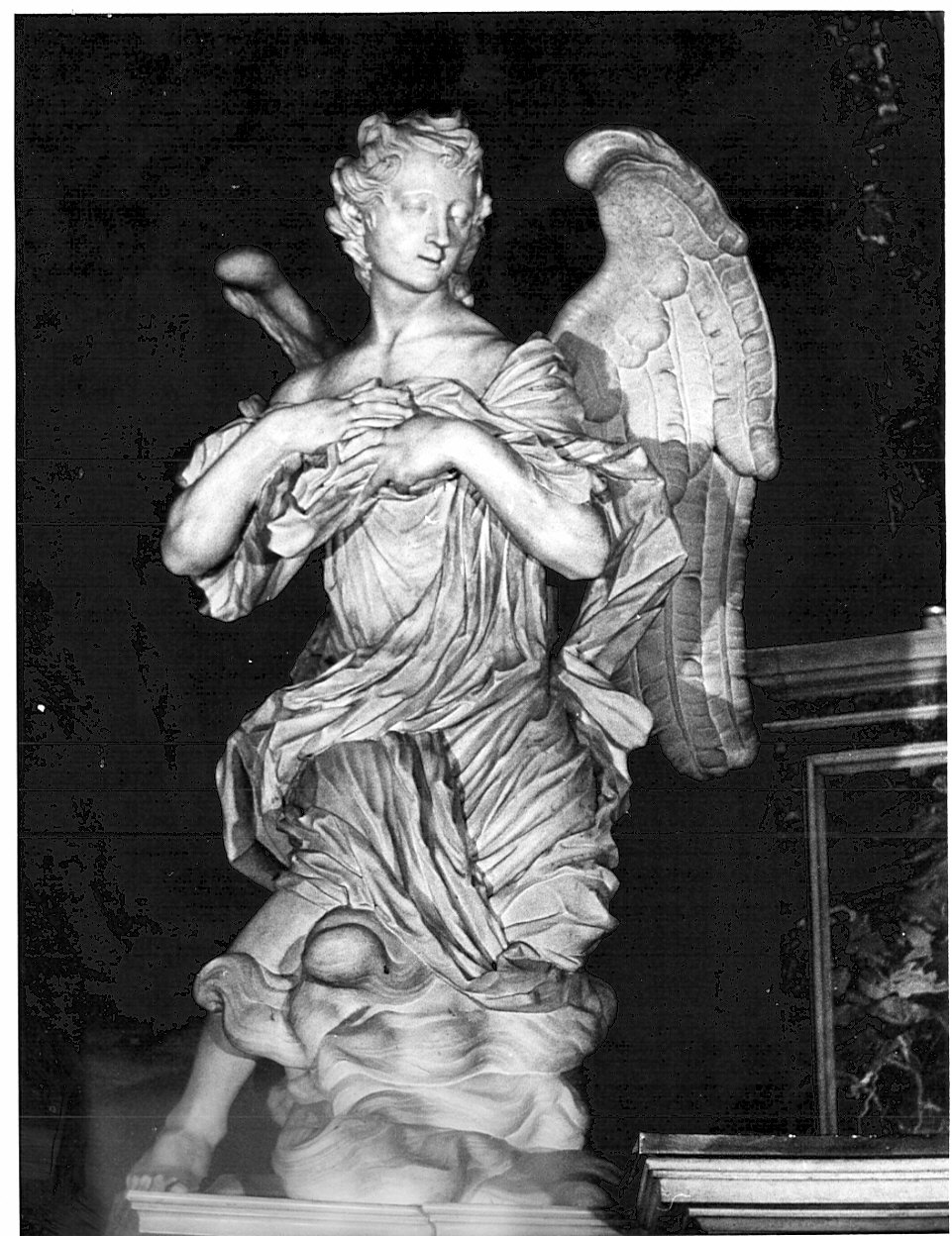 angelo (scultura, opera isolata) di Mazzetti Pietro (sec. XVII)