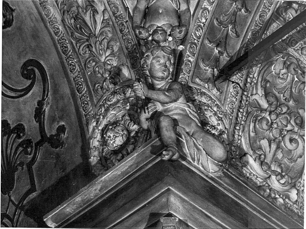 putto (scultura, elemento d'insieme) di Sala Giovanni Angelo (seconda metà sec. XVII)