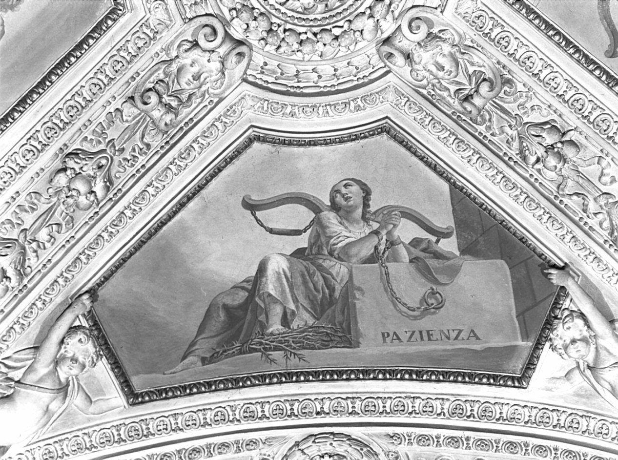 pazienza (dipinto, ciclo) di Orelli Vincenzo Angelo (fine sec. XVIII)