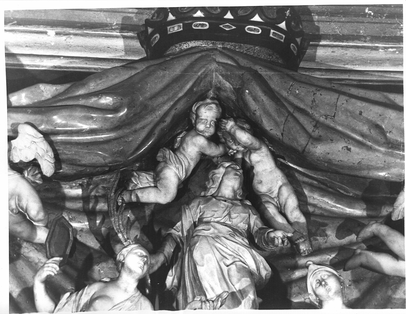 angioletti (scultura, elemento d'insieme) di Mazzetti Pietro (inizio sec. XVIII)