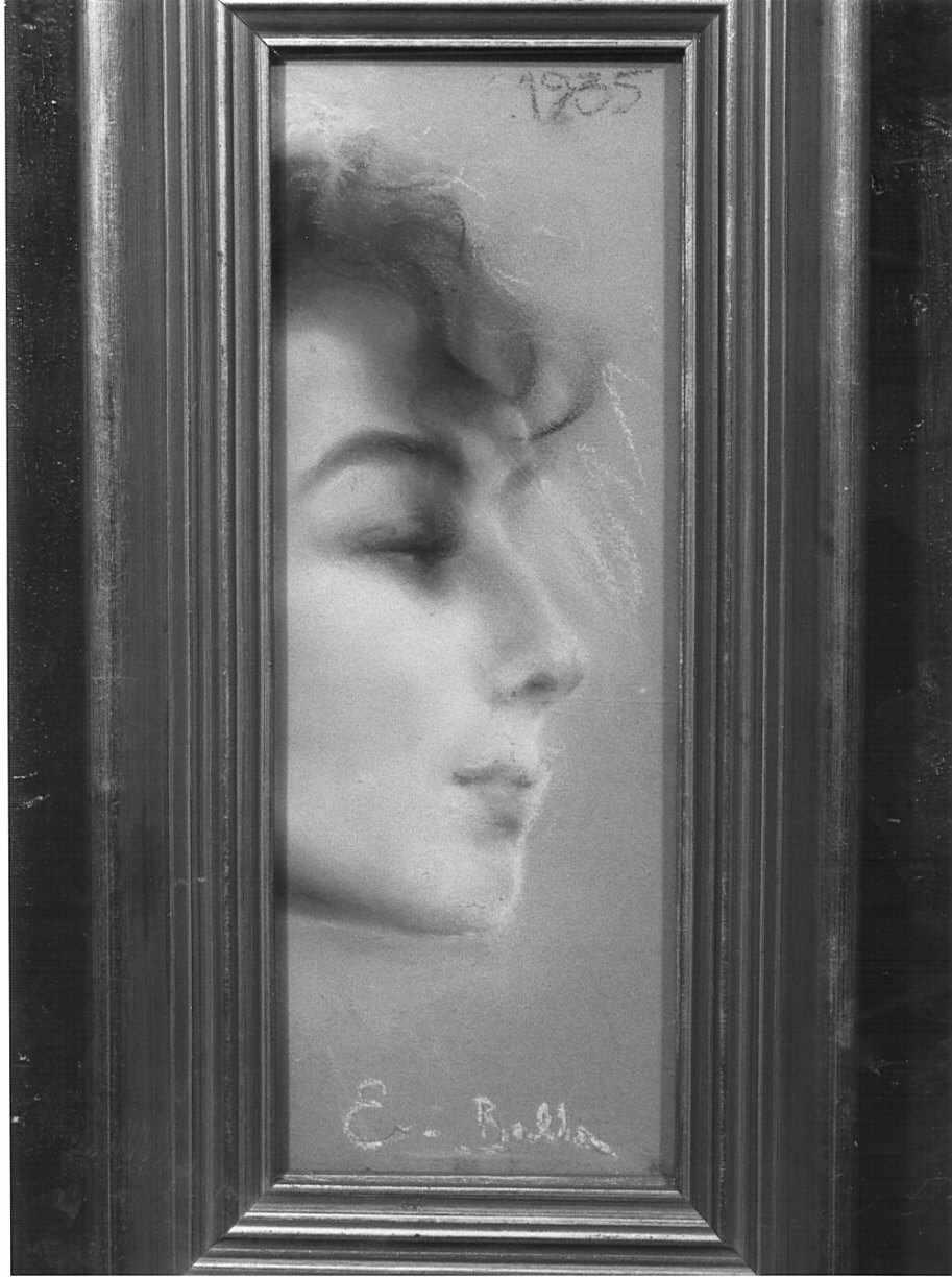 ritratto di donna (disegno, opera isolata) di Balla Elica (sec. XX)