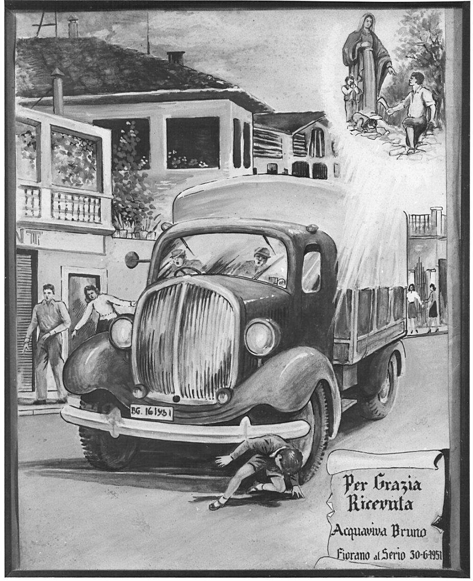 disegno, opera isolata - ambito bergamasco (metà sec. XX)