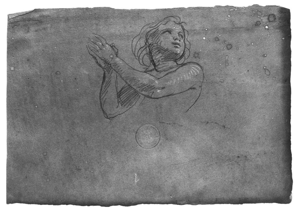 angelo (disegno, opera isolata) di Appiani Andrea (sec. XVIII)