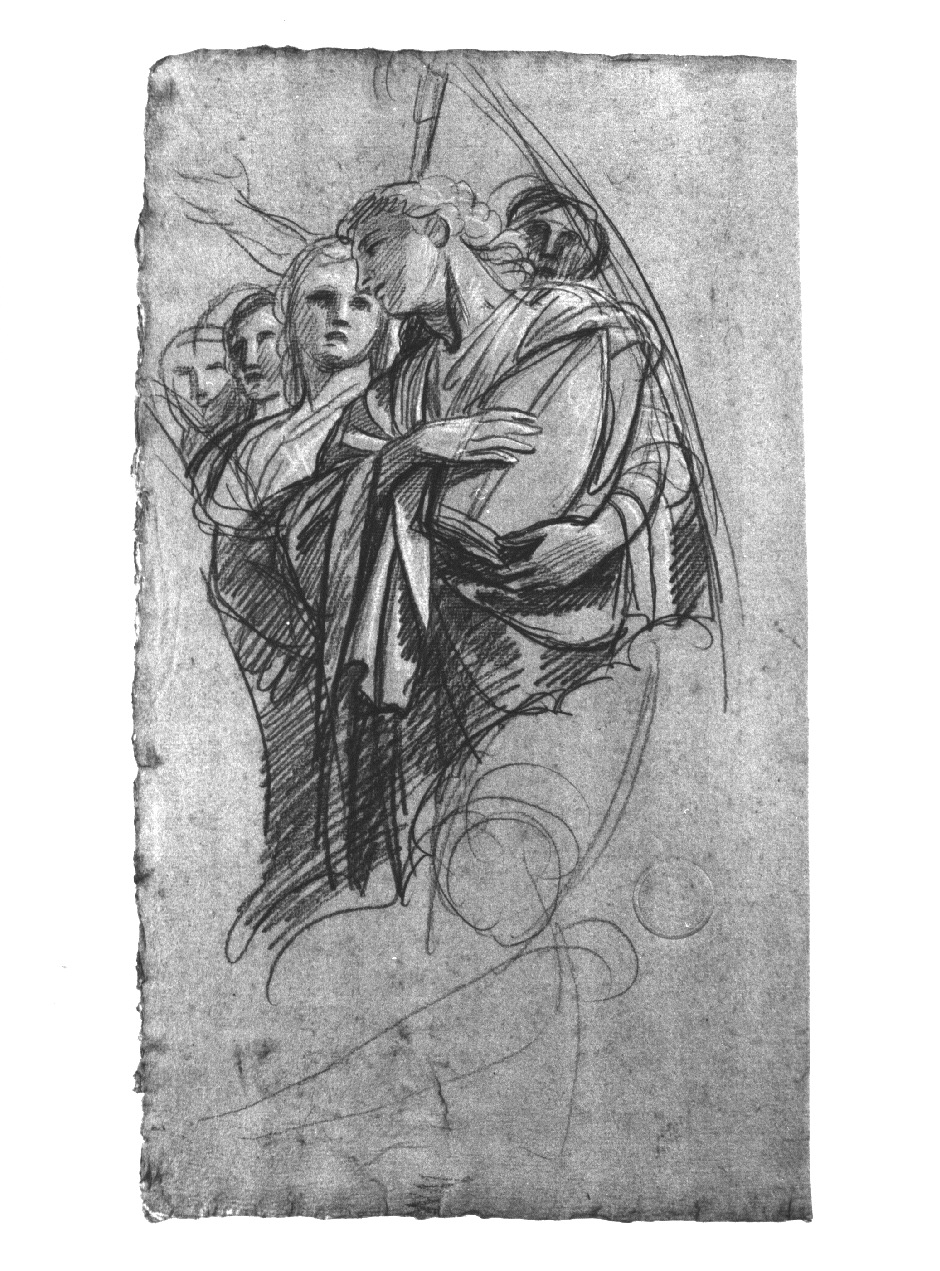 angeli (disegno, opera isolata) di Appiani Andrea (sec. XVIII)