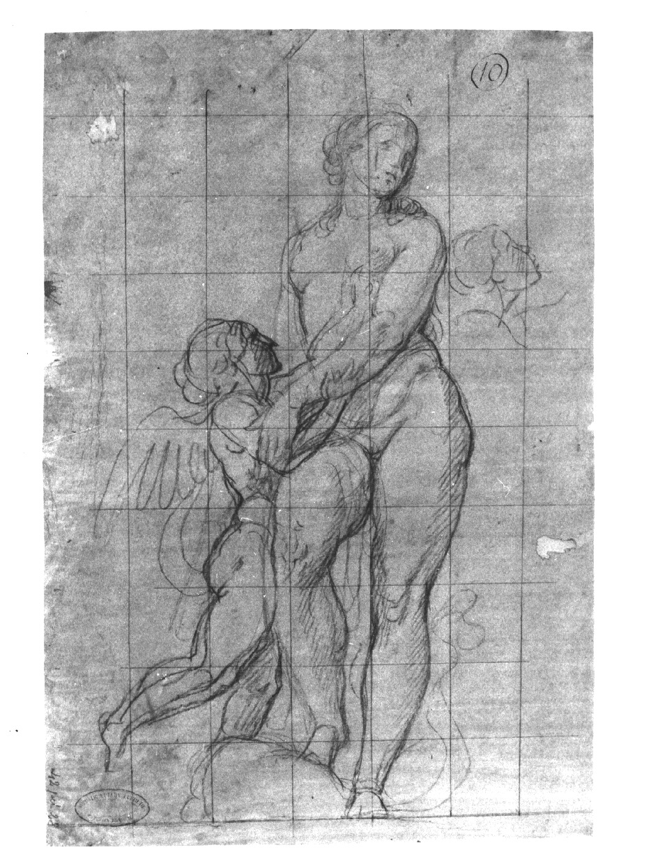 Venere e Amore, Venere e Cupido (disegno, opera isolata) di Appiani Andrea (inizio sec. XIX)