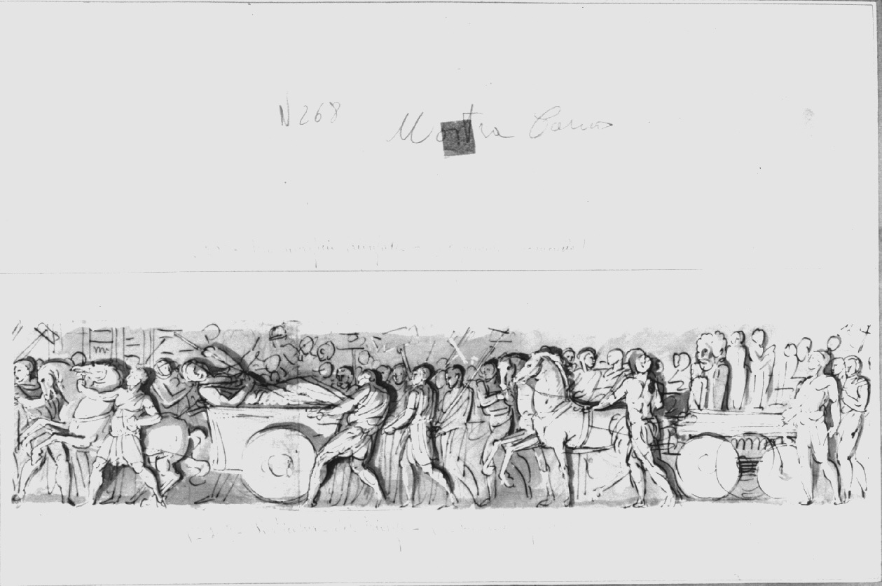 Vittoria (disegno, opera isolata) di Appiani Andrea (sec. XIX)
