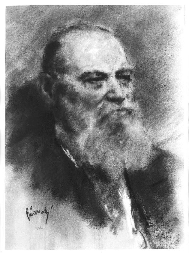 ritratto di artista della Società Artisti e Patriottica (disegno, serie) di Bianchi Luigi (sec. XX)