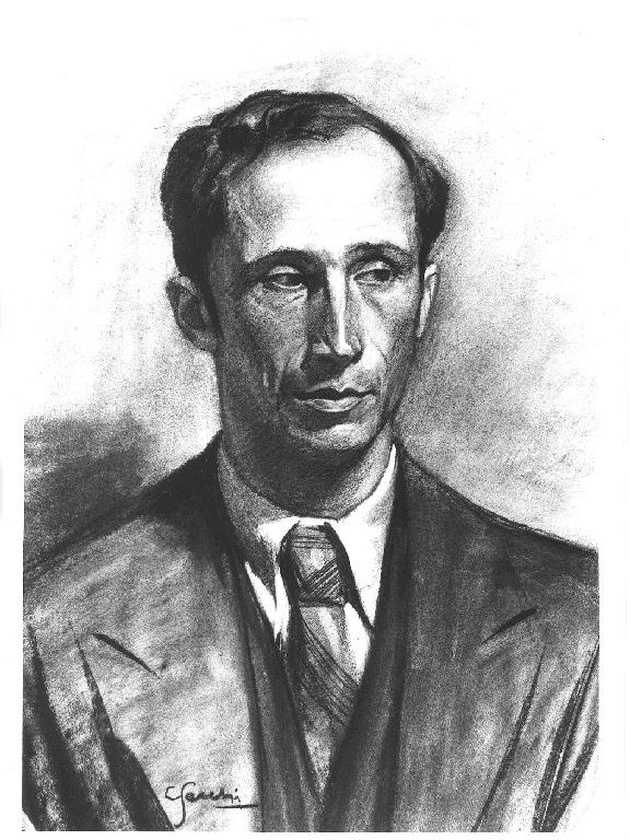 ritratto di artista della società Patriottica e degli Artisti (disegno, serie) di Secchi Cesare (prima metà sec. XX)