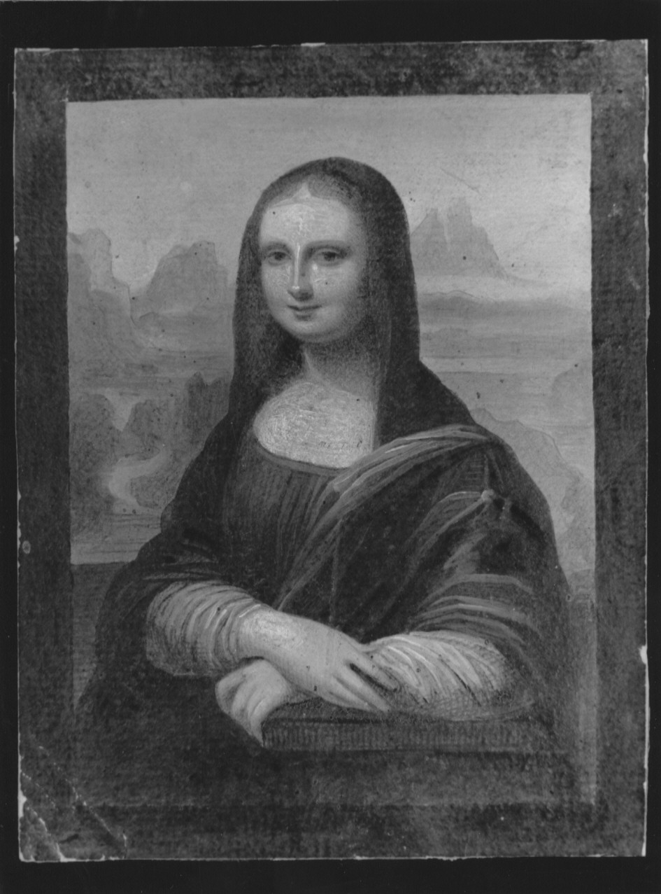 La Gioconda, figura femminile (disegno, opera isolata) di Cosway Hadfield Maria (sec. XIX)