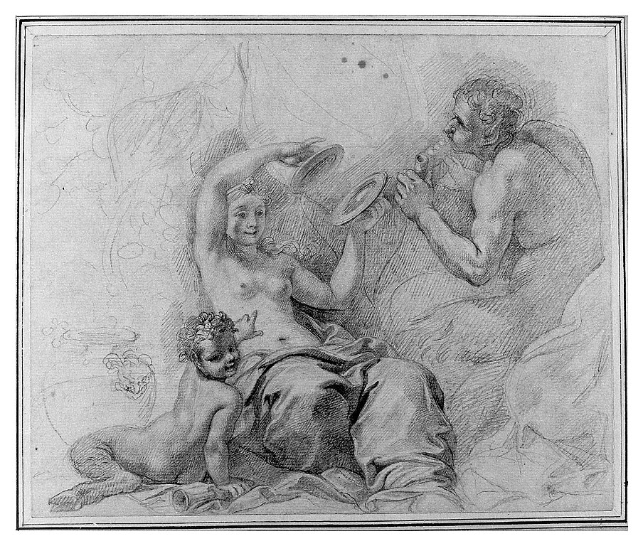 Concerto con satiri (disegno, opera isolata) di Cosway Richard (sec. XVIII)