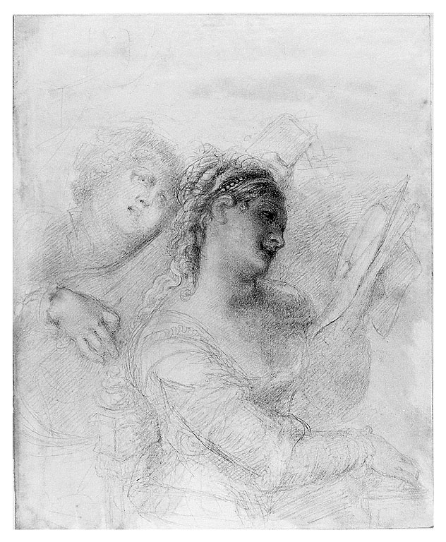 musici (disegno, opera isolata) di Cosway Richard (sec. XVIII)