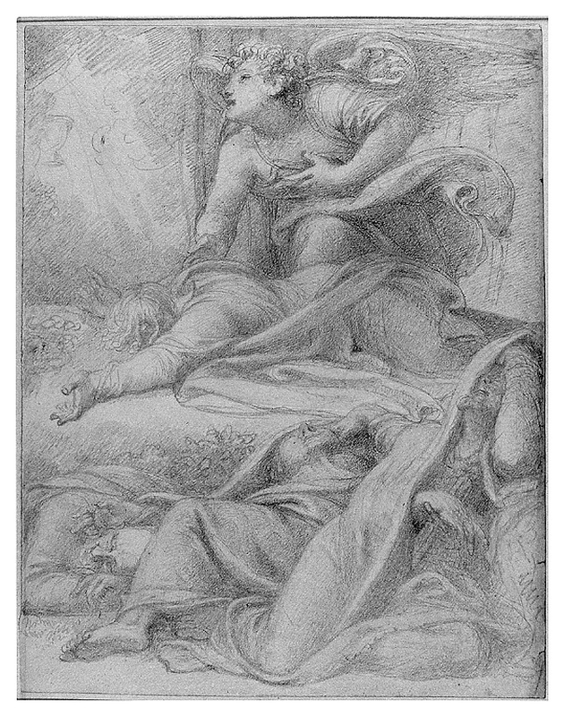 Agonia di Gesù nel Getsemani, agonia di Cristo (disegno, opera isolata) di Cosway Richard (sec. XIX)
