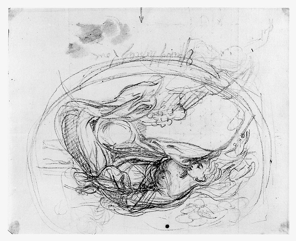 Effects of Hopless Love, figura femminile (disegno, opera isolata) di Cosway Richard (inizio sec. XIX)