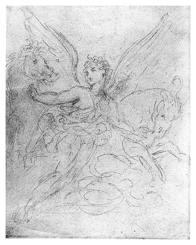figura allegorica femminile (disegno, opera isolata) di Cosway Richard (inizio sec. XIX)