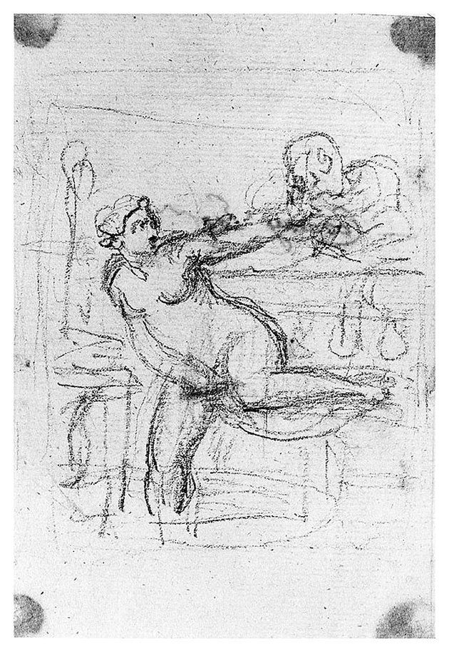 SuSanna e i vecchi (disegno, opera isolata) di Cosway Richard (secc. XVIII/ XIX)