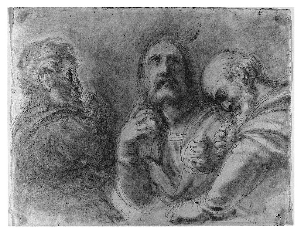 cena in Emmaus (disegno, opera isolata) di Cosway Richard (sec. XIX)