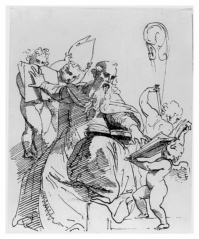 vescovo (disegno, opera isolata) di Cosway Richard (sec. XVIII)