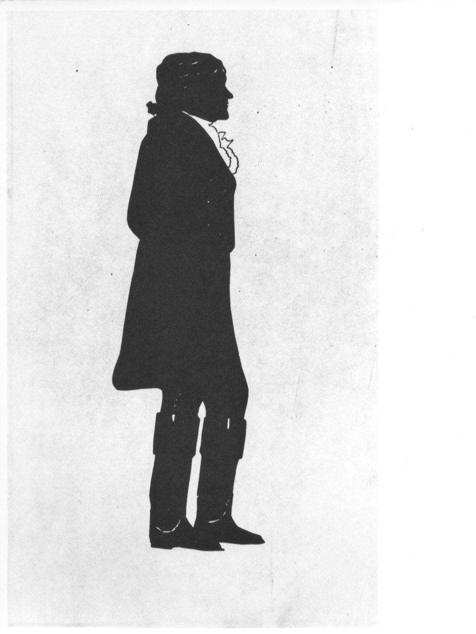 figura maschile (disegno, opera isolata) - ambito statunitense (sec. XIX)
