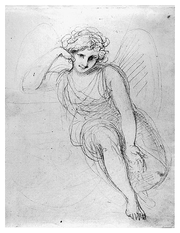 angelo (disegno, opera isolata) di Cosway Richard (fine/inizio secc. XVIII/ XIX)