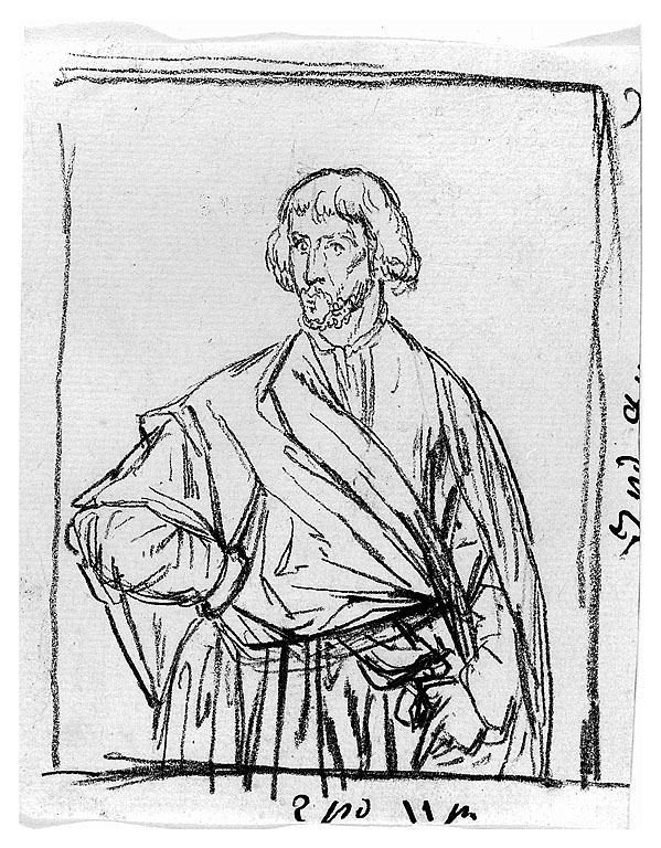 ritratto d'uomo (disegno, opera isolata) di Cosway Hadfield Maria (inizio sec. XIX)