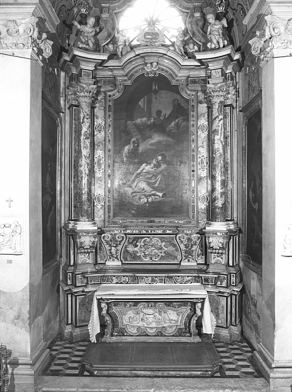 altare, opera isolata di Manni Carlo Antonio, Manni Giacomo (sec. XVIII)