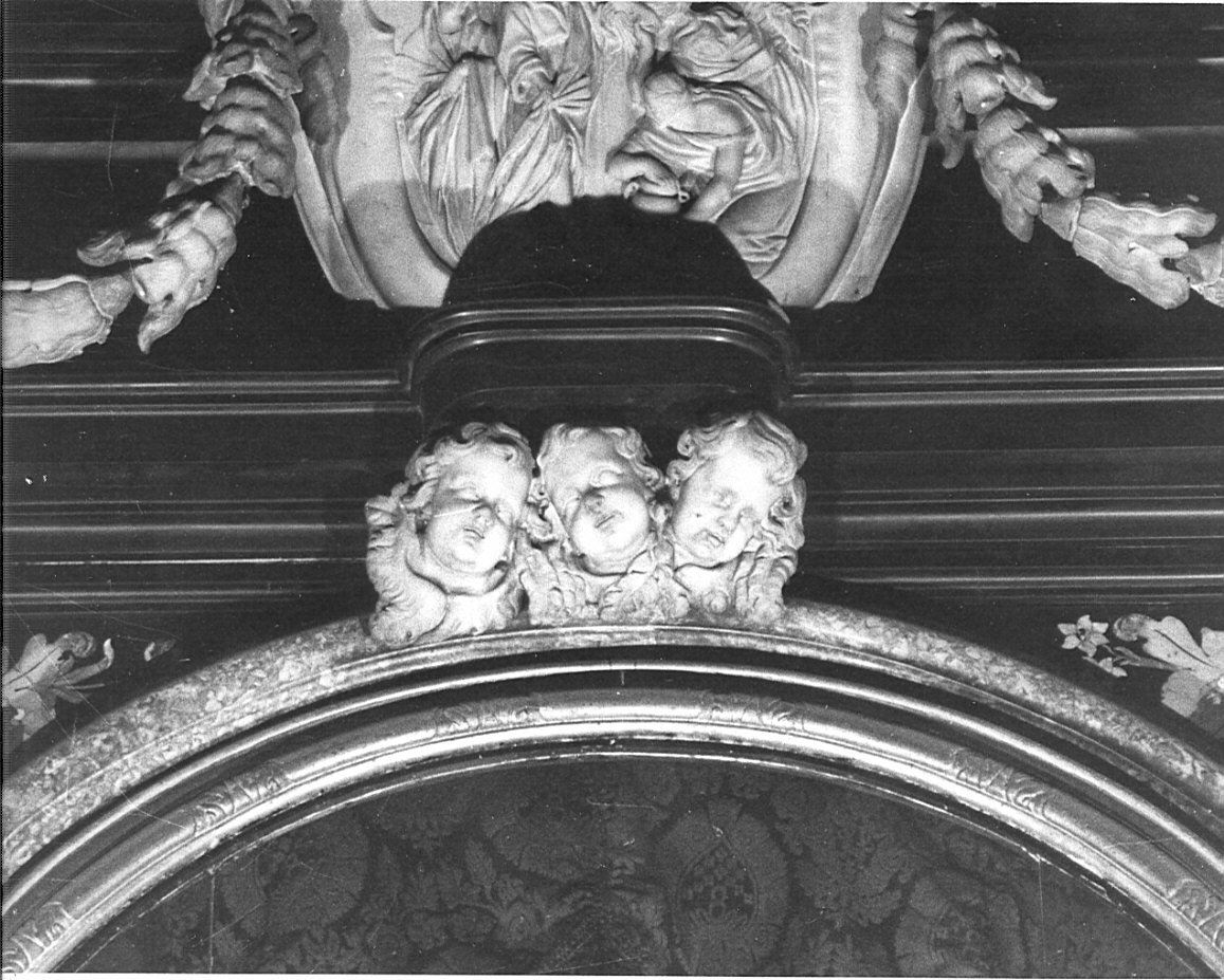 cherubini (scultura, elemento d'insieme) di Baroncini Vincenzo (bottega) (metà sec. XVIII)