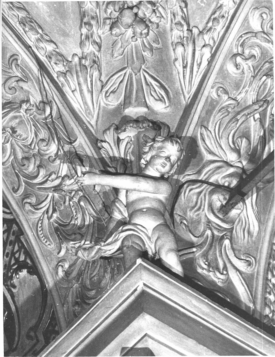 putto (decorazione plastica, opera isolata) - bottega lombarda (terzo quarto sec. XVIII)