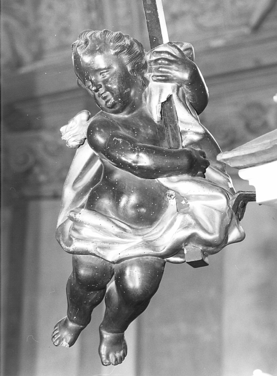 putto (scultura, elemento d'insieme) di Fantoni Andrea (sec. XVIII)