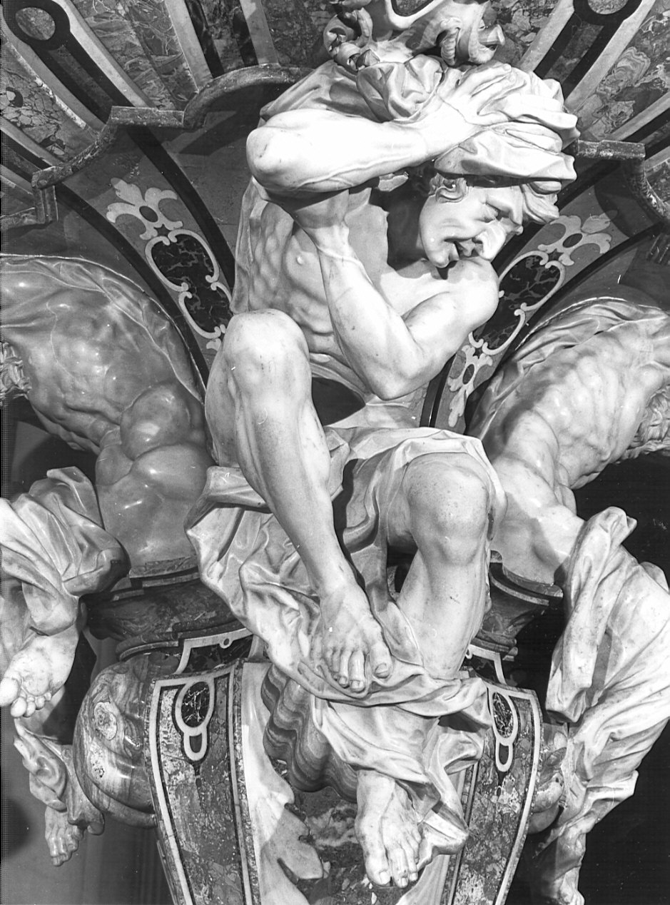 telamone (scultura, elemento d'insieme) di Fantoni Andrea (sec. XVIII)