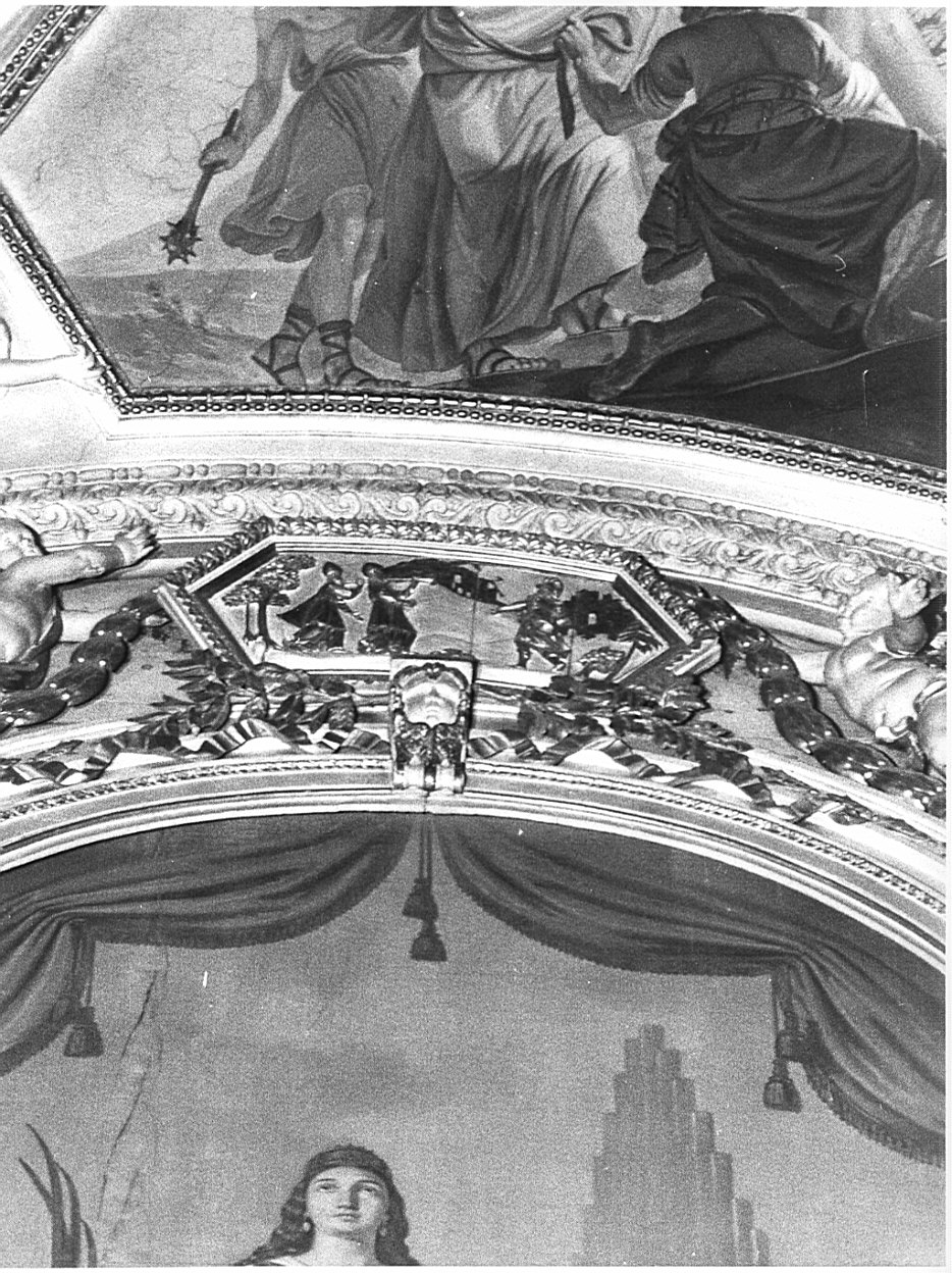 episodio biblico (rilievo, opera isolata) di Caniana Giacomo Martino (scuola) (fine sec. XVIII)