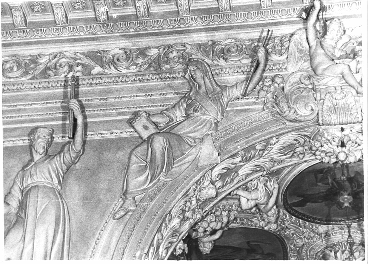 allegoria della Scienza (rilievo, opera isolata) di Sala Giovanni Angelo (terzo quarto sec. XVII)