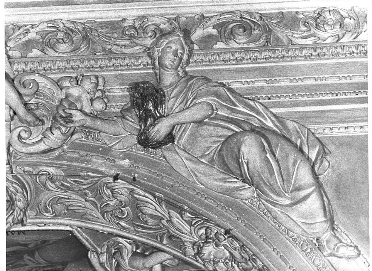 allegoria dell'Amore divino (rilievo, opera isolata) di Sala Giovanni Angelo (terzo quarto sec. XVII)