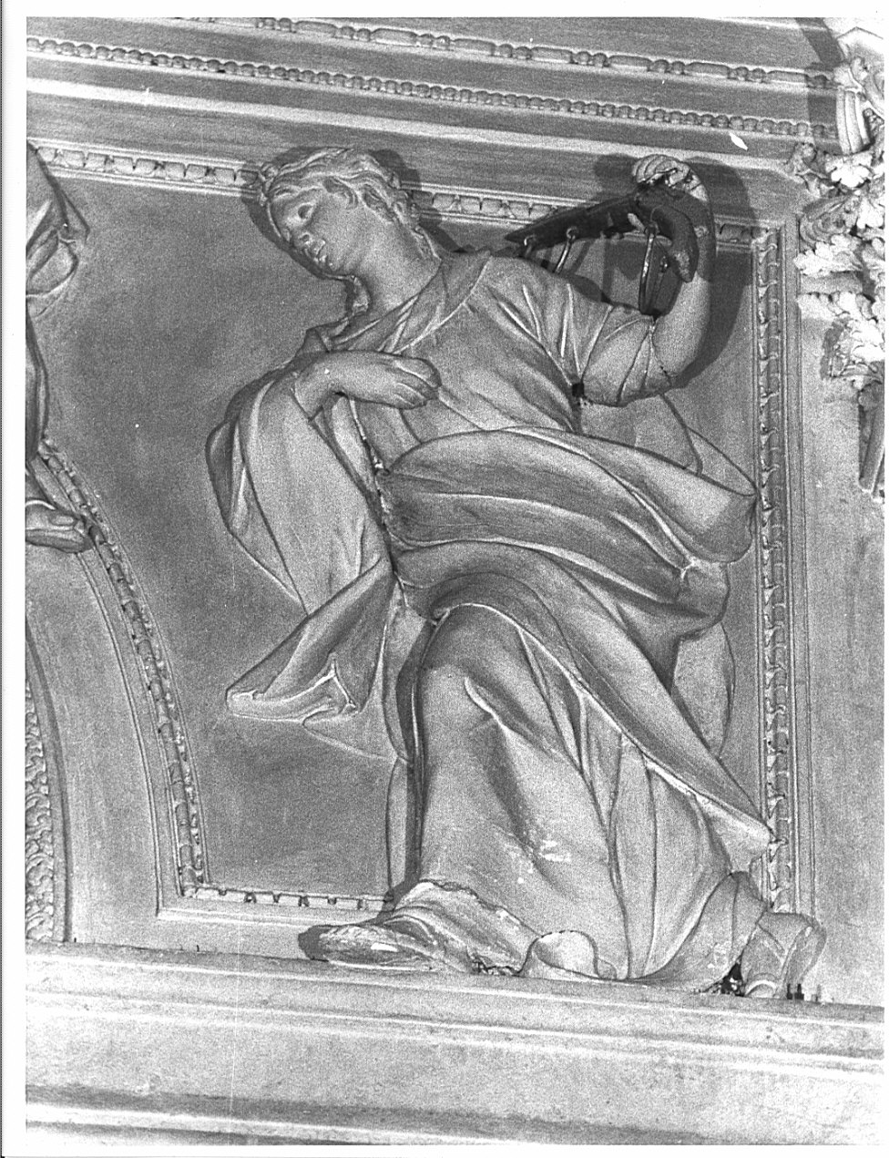 allegoria della Rassegnazione (rilievo, opera isolata) di Sala Giovanni Angelo (terzo quarto sec. XVII)
