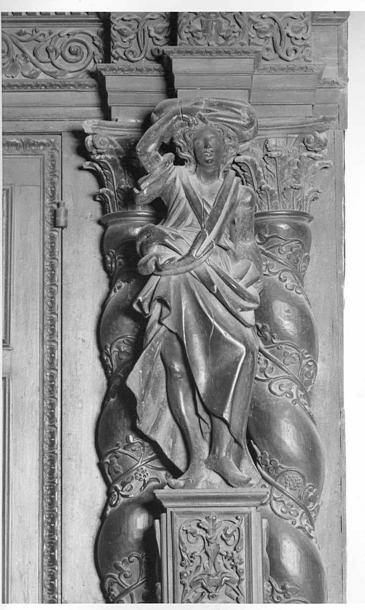 cariatide (scultura, elemento d'insieme) di Fantoni Grazioso il Vecchio (bottega) (sec. XVII)