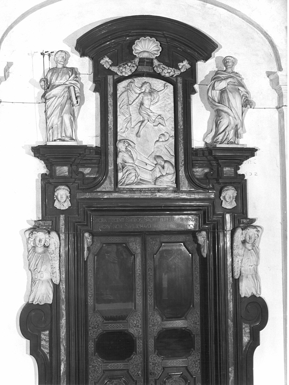 portale, opera isolata di Manni Bartolomeo, Mazzetti Pietro (ultimo quarto sec. XVII)
