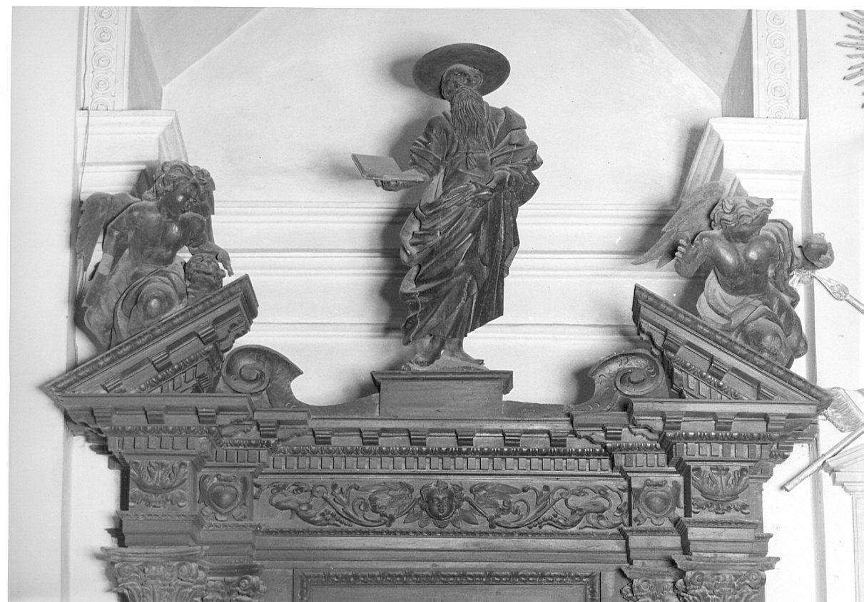 San Girolamo (scultura, elemento d'insieme) di Fantoni Grazioso il Vecchio (bottega) (sec. XVII)