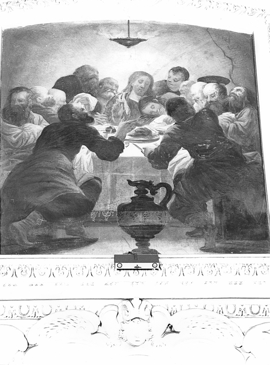 ultima cena (dipinto, opera isolata) di Cifrondi Antonio (fine sec. XVII)