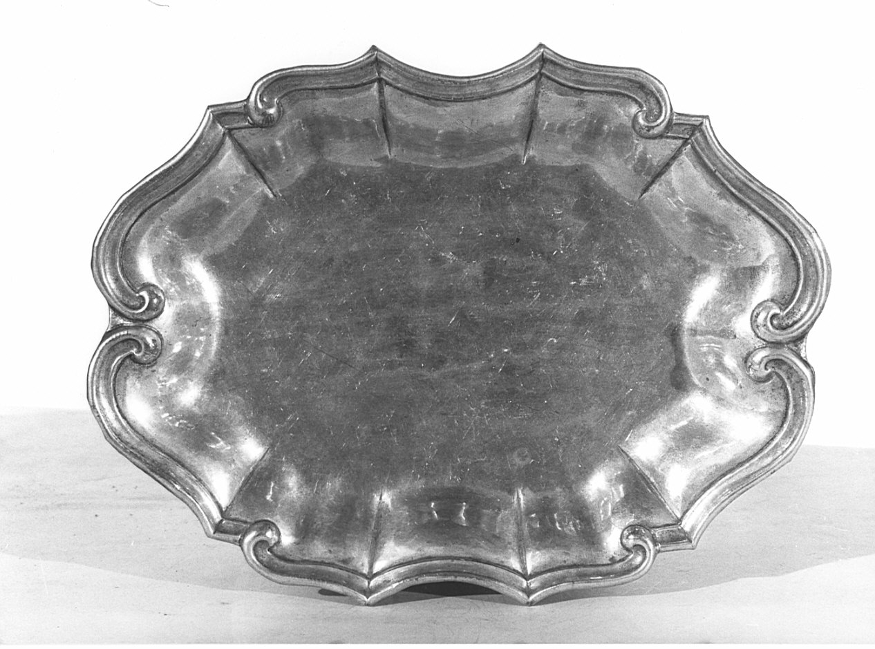 bacile, opera isolata - bottega lombardo-veneto (sec. XVIII)