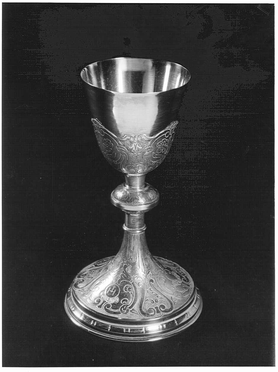 calice, opera isolata - bottega lombarda (sec. XX)