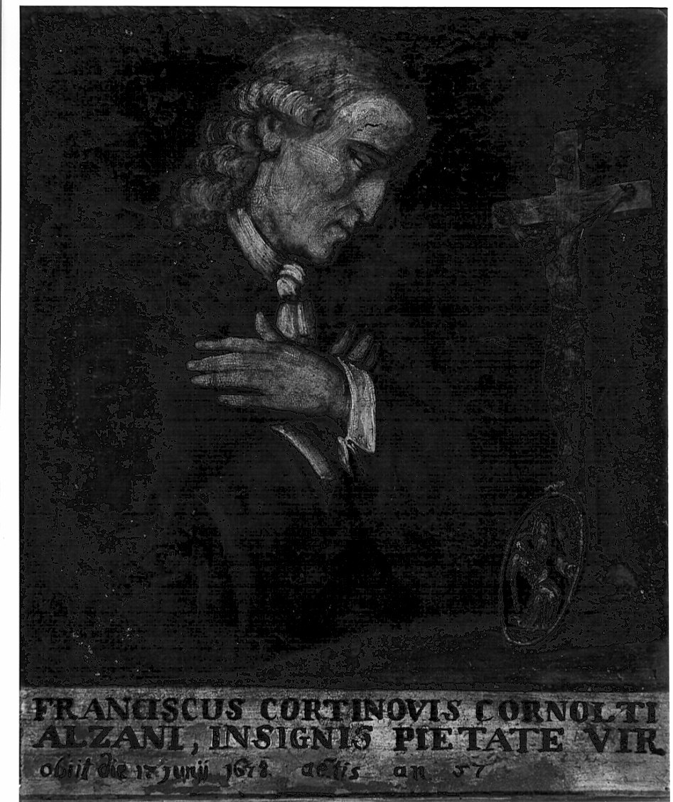 conte Francesco Cortinovis Cornolti (dipinto, opera isolata) - ambito bergamasco (secc. XVII/ XVIII)