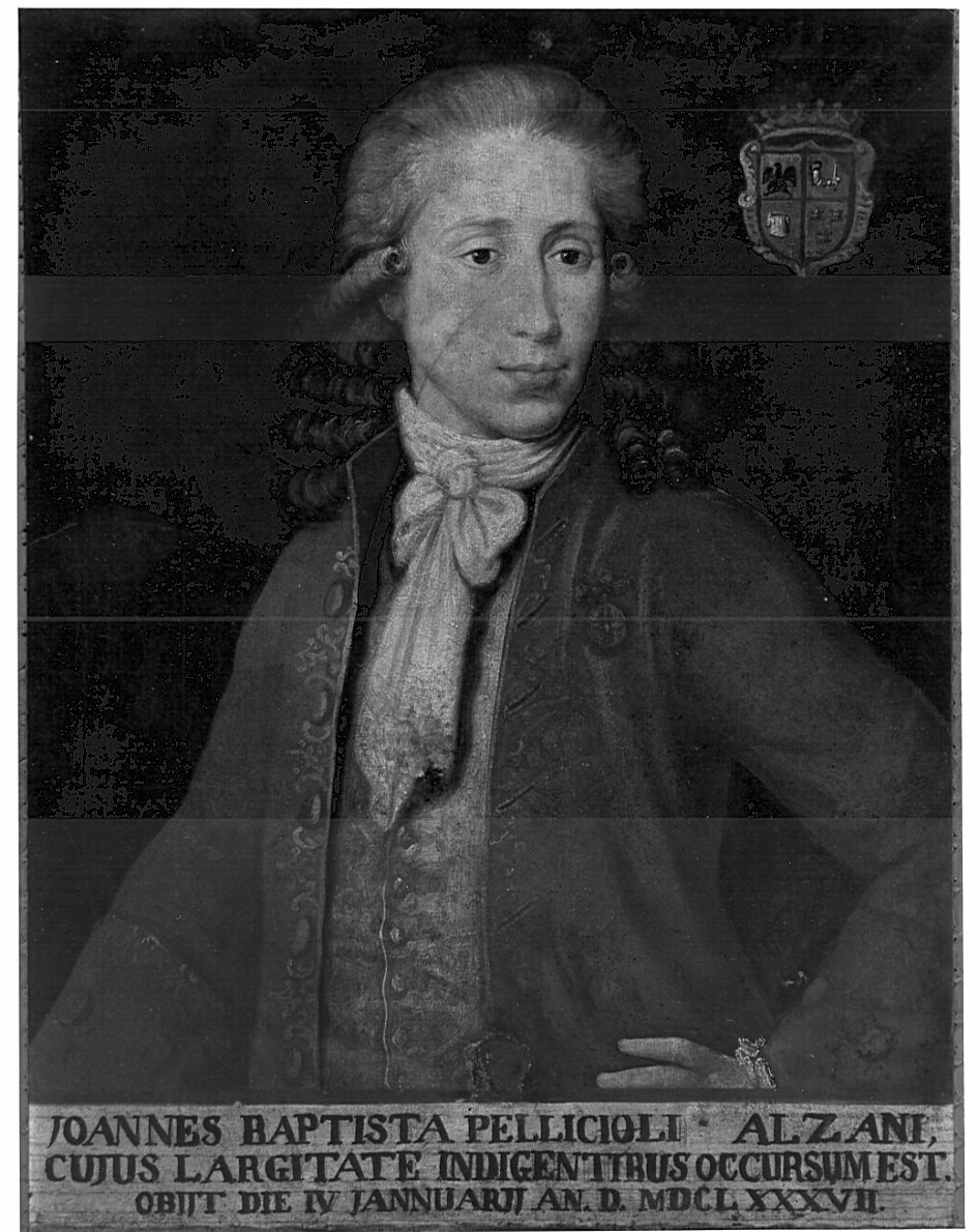 conte Gio. Battista Pellicioli del Portone (dipinto, opera isolata) - ambito bergamasco (primo quarto sec. XVIII)