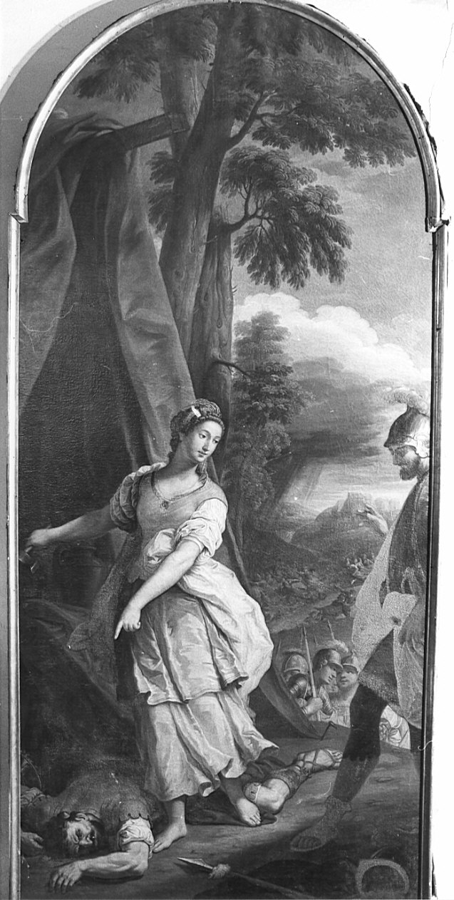 Giaele uccide Sisara (dipinto, opera isolata) di Albrici Enrico (sec. XVIII)