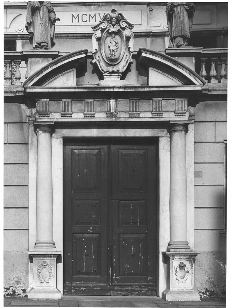 portale, opera isolata - bottega italiana (sec. XVII)