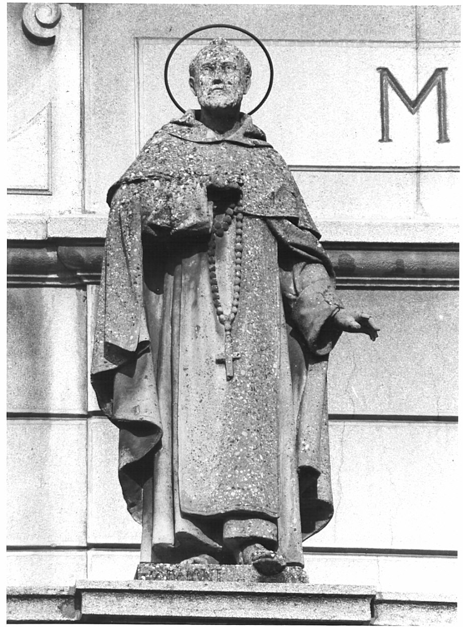 San Domenico (statua, opera isolata) di Zenoni Giuseppe (sec. XX)