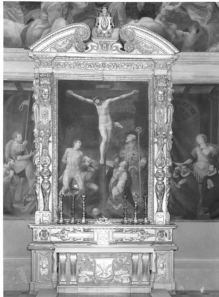 decorazione plastico-pittorica, opera isolata di Gatti Aurelio detto Soiaro (secc. XVI/ XVII)