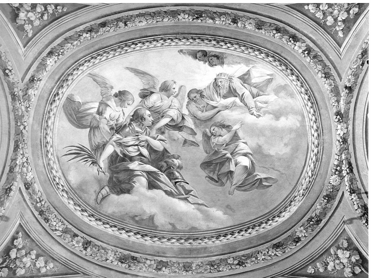 Gloria di San Defendente (dipinto, opera isolata) - ambito lombardo (fine sec. XVIII)