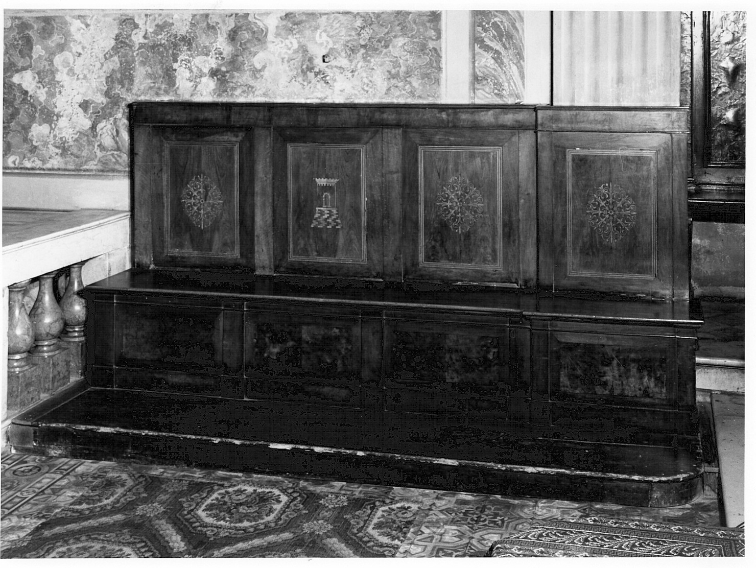 dossale, opera isolata - bottega bergamasca (fine sec. XIX)